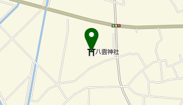 八雲神社の地図画像
