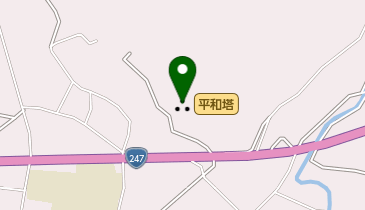 平和塔の地図画像