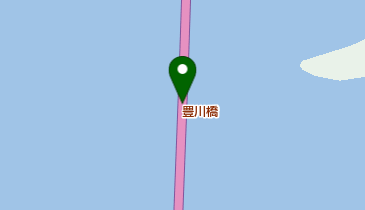 豊川橋の地図画像