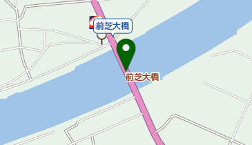 前芝大橋の地図画像
