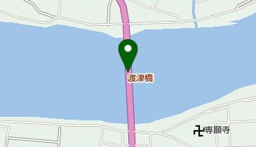 渡津橋の地図画像