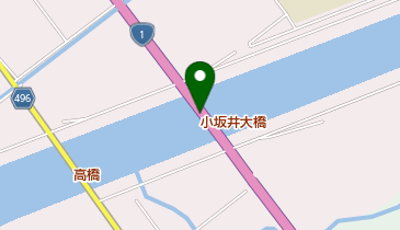 小坂井大橋の地図画像