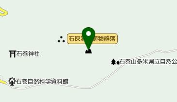 石巻山の地図画像