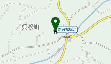 津島神社の地図画像