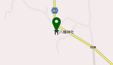 八幡神社の地図画像