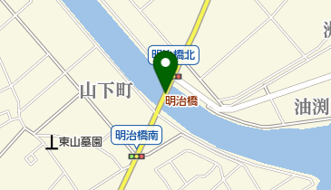 明治橋の地図画像