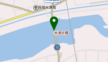 米津大橋の地図画像