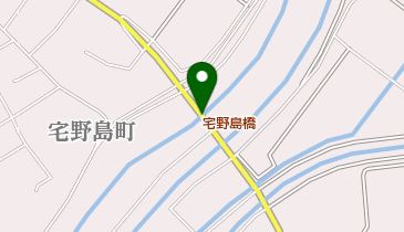 宅野島橋の地図画像