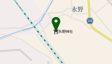 永野神社の地図画像