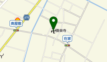 養楽寺の地図画像