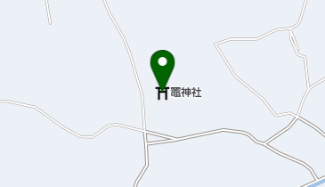 竈神社の地図画像