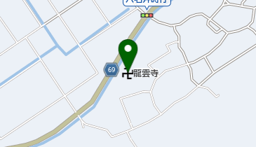 龍雲寺の地図画像