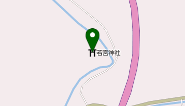 若宮神社の地図画像