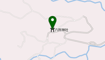 六所神社の地図画像