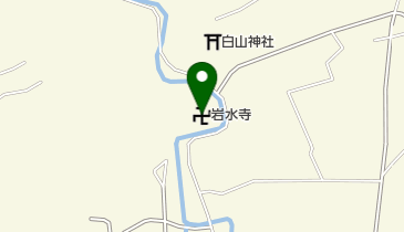 岩水寺の地図画像
