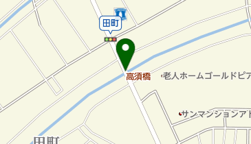 高須橋の地図画像