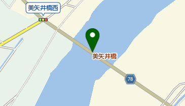 美矢井橋の地図画像