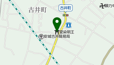 愛染明王の地図画像