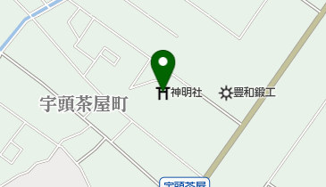 神明社の地図画像