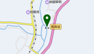 馬背岩の地図画像