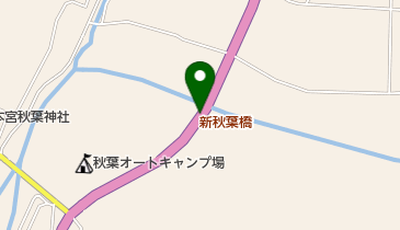 新秋葉橋の地図画像