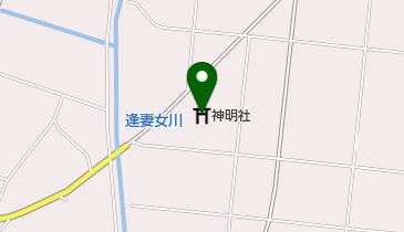 神明社の地図画像