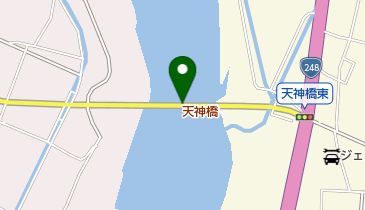 天神橋の地図画像
