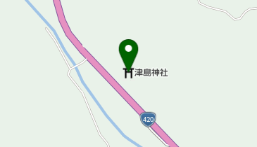 津島神社の地図画像