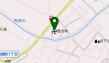 昌光寺の地図画像