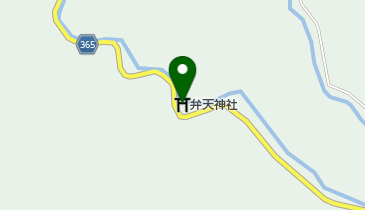 弁天神社の地図画像