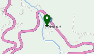 東堂神社の地図画像