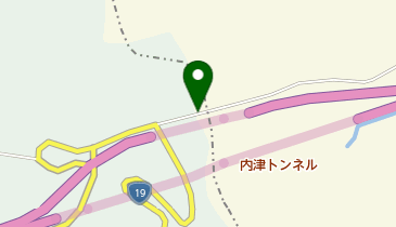 内津峠の地図画像