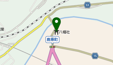 八幡社の地図画像