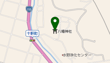 八幡神社の地図画像