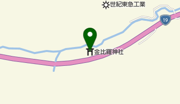 金比羅神社の地図画像