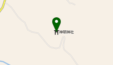 神明神社の地図画像