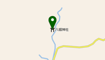 八劔神社の地図画像
