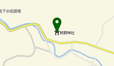 熊野神社の地図画像