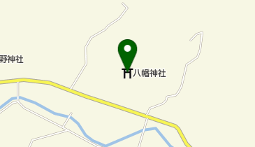 八幡神社の地図画像