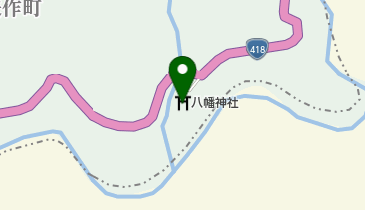 八幡神社の地図画像