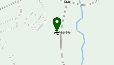 玉泉寺の地図画像