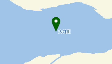 大井川の地図画像
