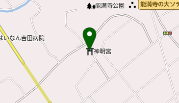 神明宮の地図画像