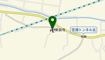 東泉寺の地図画像