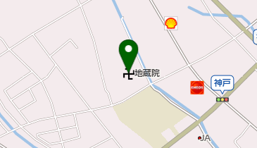 地蔵院の地図画像