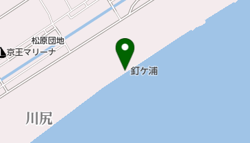 釘ケ浦の地図画像