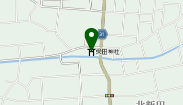 栄田神社の地図画像