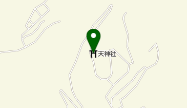 天神社の地図画像