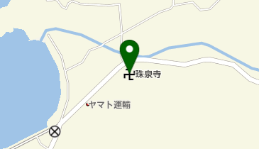 珠泉寺の地図画像