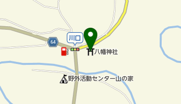 八幡神社の地図画像